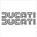 Crawford Graphix Ducati Lines Decals Stickers - Ducati 1098 Superbike 999 749 848 Monster Hypermotard 1100 996 Sport Touring (6
