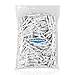 VORCOOL 100Pcs White Mini Wooden Clothespins 0.98 X 0.11 Inch for Hanging Photos, Crafts, Party Decorations, Baby Showers, and Artwork Display