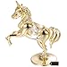 Matashi 24K Gold Plated Unicorn Ornament with Crystals - Home Decor Tabletop Showpiece for Living Room - Gift for Mom Friends Family on Christmas, Birthday, Holiday, Anniversary and Party Favor