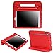 HDE Kids Case for iPad Mini 2 3 -Shock Proof Rugged Heavy Duty Impact Resistant Protective Cover Handle Stand for Apple iPad Mini 1 2 3 Retina (Red) primary