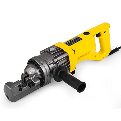 Happybuy 900W Electric Rebar Cutter 5/8" #5 Hydraulic Rebar Cutter 110 V 16mm 2.5-3.0 Second Cut-Off Speed