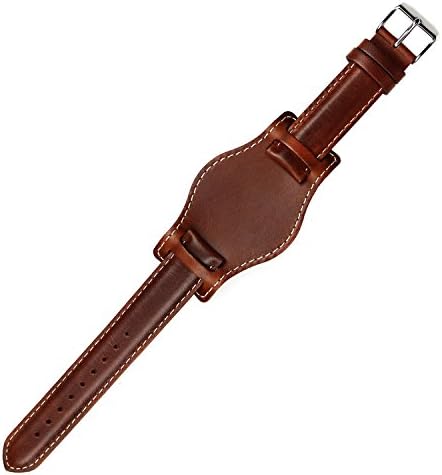 Bund Strap Waterproof Leather Watch Strap