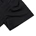Leadingstar Women's Short Sleeve Tie Intersect V-neck A line Drape Shirt Dress