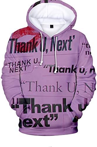 Justins Jazzy Gifts Unisex Ariana Grande 3D Printed Summer Hoodie Top Various Designs Available