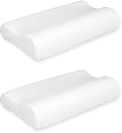 Amazon Com Mainstays Memory Foam Standard Contour Pillow Pack Of