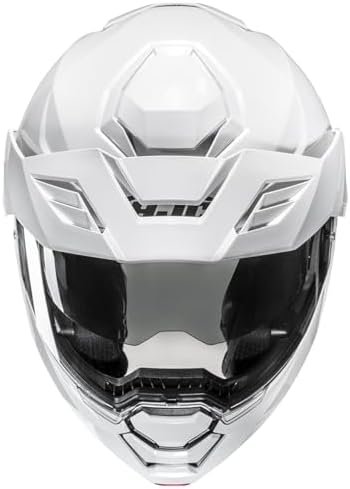 , Casco Moto Modulare i80 UNI Pearl White, M