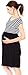 Simplicity Women's Maternity Summer Baby Shower Dress Short Sleeves,Black/White