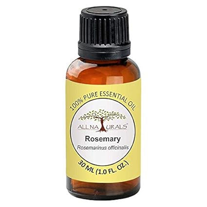 All Naturals 100% Pure Rosemary Essential Oil for Skin, Hair & Aroma - 30 ML