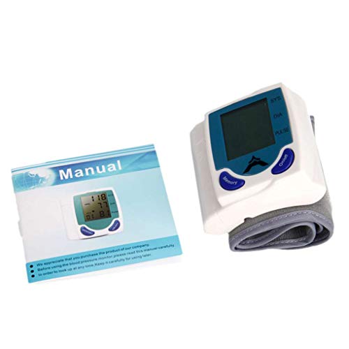 MuLuo Wrist Blood Pressure Monitor LCD Display 60 Groups Memory Automatic Blood Pressure Tester - Thumbnail 2