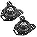 Front Upper Shock Strut Mount Plates Pair Set of 2 For 82-92 Camaro Firebird