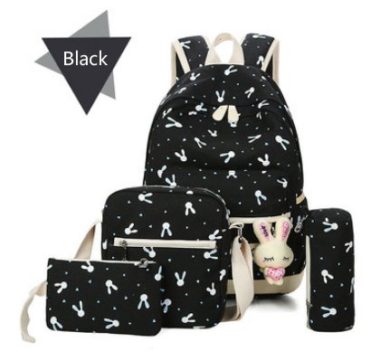 Backpack,caveen cute funny canvas school bag back to sc…