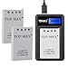 TOP-MAX EN-EL5 Battery (2-Pack) and USB Charger for Nikon CoolPix P530, P520, P510, P100, P500, P5100, P5000, P6000, P90, P80, 4200, 5900, 7900, P3, P4, S10 Cameras