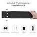 Magnetic Wall-Mount Wireless Charger [PITAKA MagEZ Bar] 10W Quick Charging Compatible with All Qi Enabled Phone Devices While Organizing Essentials in Entrance or Bedroom as a Home Decoration