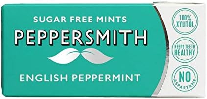 Peppersmith Fine English Peppermint Mints 15g (Pack of 6)