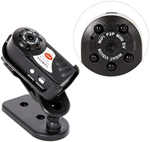 Halffle Mini Wireless Surveillance Camera, HD WiFi Camera Wireless Intelligent Network Surveillance Camera Security 2.2 x 0.9 x 0.7inch
