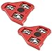 CyclingDeal Bike Cleats Compatible with Look Delta - Indoor Cycling & Road Bike Bicycle Cleat Set - Fully Identical or Compatible with Peloton Spin Bikes Pedals and Shoes (9 or 0 Degree Float)