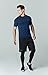 Tesla TM-MTS04-NVY_X-Large Men's HyperDri Short Sleeve T-Shirt Athletic Cool Running Top MTS04