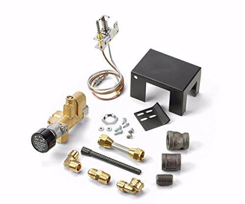 Dreffco Gas Vented Gas Log Fireplace Safety Pilot Kit (90K BTU Natural Gas) - Thumbnail 4