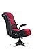 X Rocker 2.1 Sound Wireless Bluetooth 4 Speaker Video Gaming Chair, with Pedestal Base and High Tech Audio, Subwoofer, Breathable Mesh, Padded Armrest, 5129101, 32.3