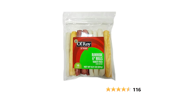 ol roy rawhide bones