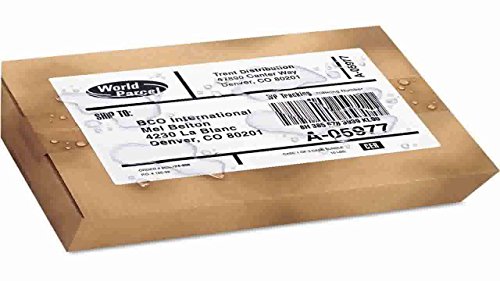 Half Sheet Labels - Americopy - Shipping / Mailing Labels - 5-1/2" x 8-1/2" Labels - MADE IN THE USA (200 Labels)