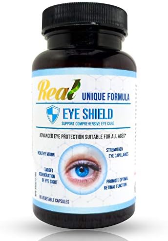 Eye Support Supplement Advanced Vision Herbal Extracts Unique Formula: Lutein, Zeaxanthin, Astaxanthin, Selenium, Bilberry (60 Capsules)