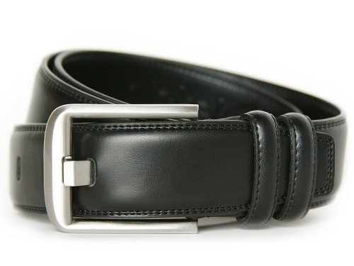 Nickel Free Wide Pin Belt, Black 36"