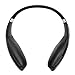 Leme EB30A Wireless Ergonomic Bluetooth 4.1 Over Ear Headphone with Built-in Mic and 12 Hour Battery, with Noise Reduction and Echo Cancellation, Perfect Headset for Gaming and Music (Black) (Black)