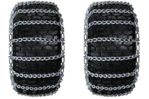 OUTDOOR POWER DEALS OPD tire chains (set of 2) 20x8x8 20x8.00-10 20x8.00-8 2- link with Tighteners