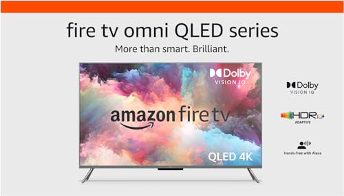 Amazon Fire TV 55" Omni QLED Series 4K UHD smart TV, Dolby Vision IQ ...