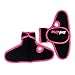 PILOXING Pair of Black and Pink 0.5 lb Weighted Gloves for Women