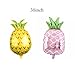 7PCS Flamingo Pineapple Palm Tree Tropical Theme Birthday Party Summer Party Baby Shower Decorations Kit (Colorful)