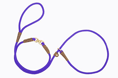 Mendota Products Swivel Slip Leash 3/8" X 6' (Purple)