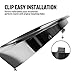 ICARS Silver Front Headlight Trim Cover Bezels