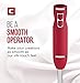 Chefman Immersion Stick Hand Blender with Stainless Steel Shaft & Blades, Powerful Ice Crushing 2-Speed Control One Hand Mixer, Purees Smoothie, Sauces & Soups, 300 Watts, Red