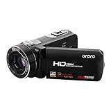 GordVE KG170907 24.0 MP Digital Camcorder 3.0 Inches Touch Screen Remote Control Camera Recorder with 120X Super Zoom