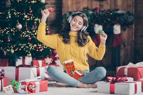 FRUIDLES CHRISTMAS ELF ON THE SHELF, MILK CHOCOLATE, PARTY BAG FILLERS, INDIVIDUALLY WRAPPED FOILS IN GIFT-BOX (2 POUNDS) 2 PACK