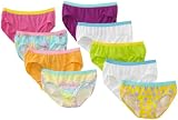 Hanes Girls' Multipack, Assorted 9 Pack, 6