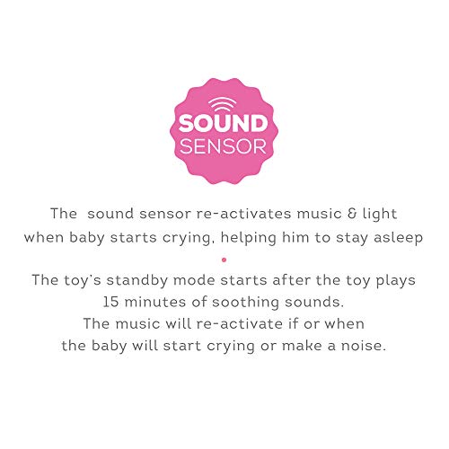 image for Taf Toys Prince The Penguin Baby Soother with Sound Sensor Activation,