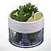 Cocktail Zinger by Zing Anything, Active Infusion, Stainless Steel Spirit Infuser, Food Grade 18/8 Stainless Steel, Healthy Cocktails, Dishwasher Safe, BPA/EA free Tritan Fruit Cup, 20 oz., White