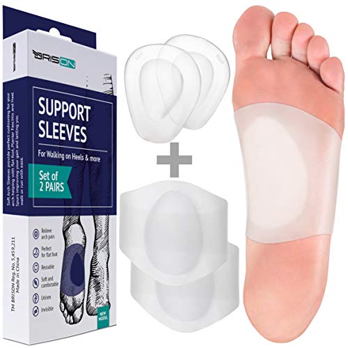 1 Gel+Arch+Support+Set+Fasciitis