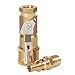 SHINESTAR RV Propane Quick Connect Fittings for Propane Hose, 1/4