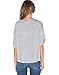 Romastory Womens Street Style Feather Pattern T-Shirts Casual Loose Top Tee Shirts (XL, Gray)