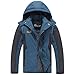 Men's Mountain Waterproof Ski Jacket Windproof Rain Jacket