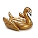 Revanak Giant Inflatable Golden Swan Pool Floats 76