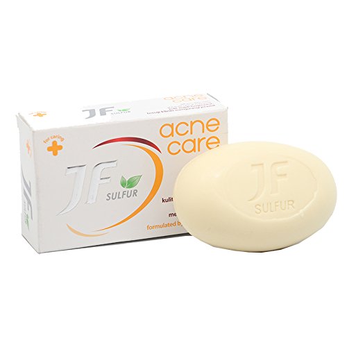 Jf sulfur acne care bar soap, 90 gram