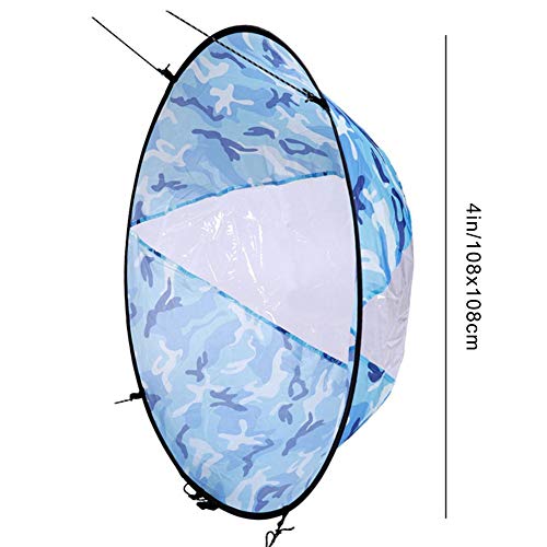 cobud Sail - Kayak Special Sail - Foldable Style - Super Light Portable Folding Durable Downwind Wind Instant Popup Safety