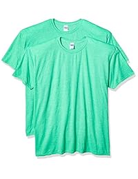 Gildan - Camisa de algodón para hombre, 2 unidades