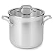 Calphalon 1833953 AccuCore Stainless Steel Stock Pot with Cover, 8-Quart