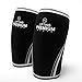 Knee Sleeves (1Pair) Compression & Support for CrossFit, Weightlifting, Powerlifting, Gym and Other Heavy Fitness Workouts - Thick 7mm Neoprene knee sleeve for Squats for Men Women